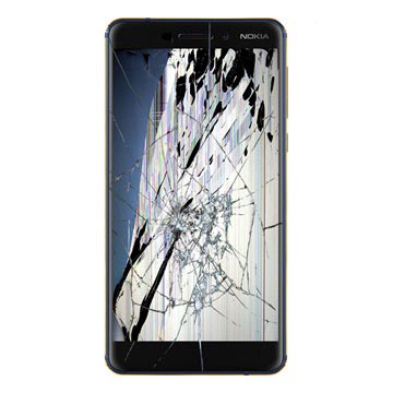 Nokia 6.1 LCD and Touch Screen Repair - Black