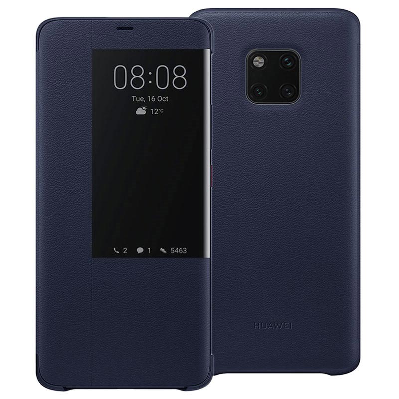 Huawei Mate 20 Pro Smart View Flip Case 51992624 - Deep Blue