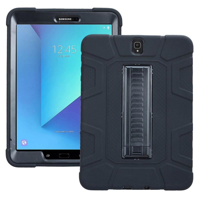 Samsung Galaxy Tab S3 9.7 Rugged Kickstand Case Black