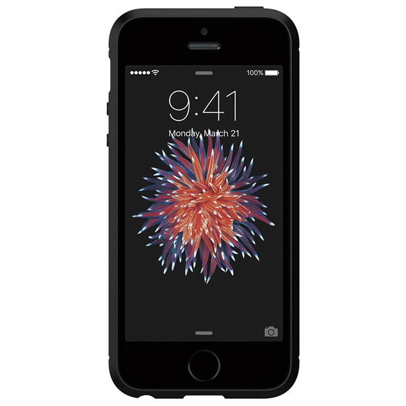 Iphone 5 5s Se Spigen Ultra Rugged Capsule Case Black