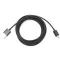 USB 2.0 / MicroUSB Cable - 3m - Black