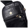 Universal Multifunctional Waist Bag with Carabiner - Black