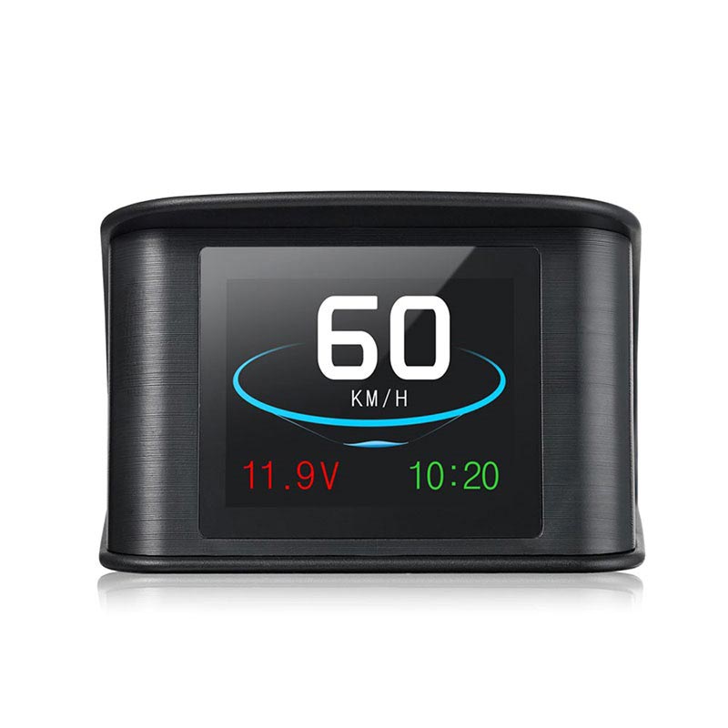 Universal Smart Digital Car HUD Speedometer T600 Black