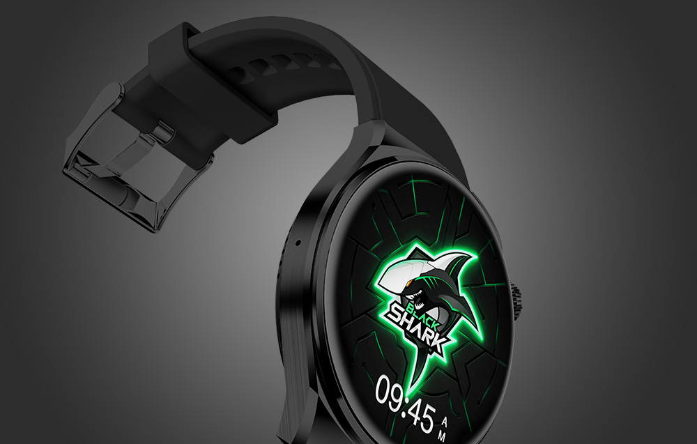 Black Shark S1 Water Resistant Smartwatch - Black