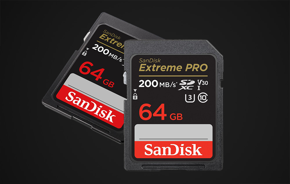 SanDisk Extreme Pro SDXC Memory Card SDSDXXU-064G-GN4IN - 64GB